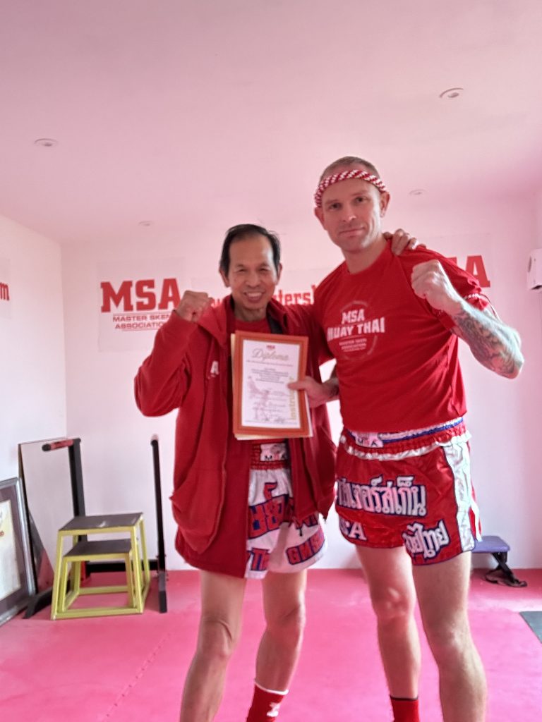 Grand Master Sken and Exeter Muay Thai Boxing